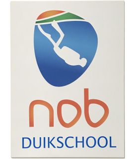 Wandbord NOB Duikschool